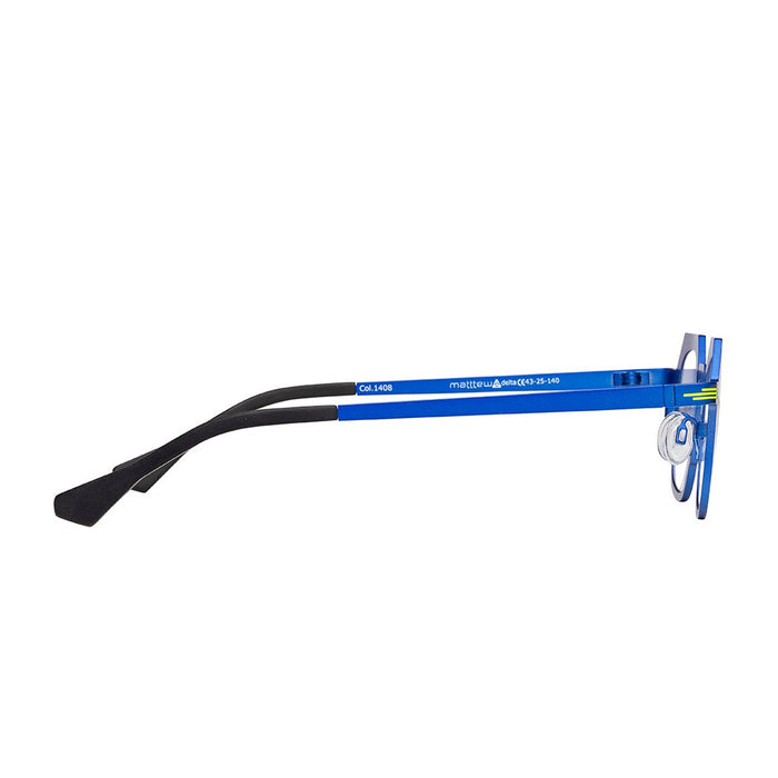 Matttew Delta Blue Titanio Eyeglass Frames
