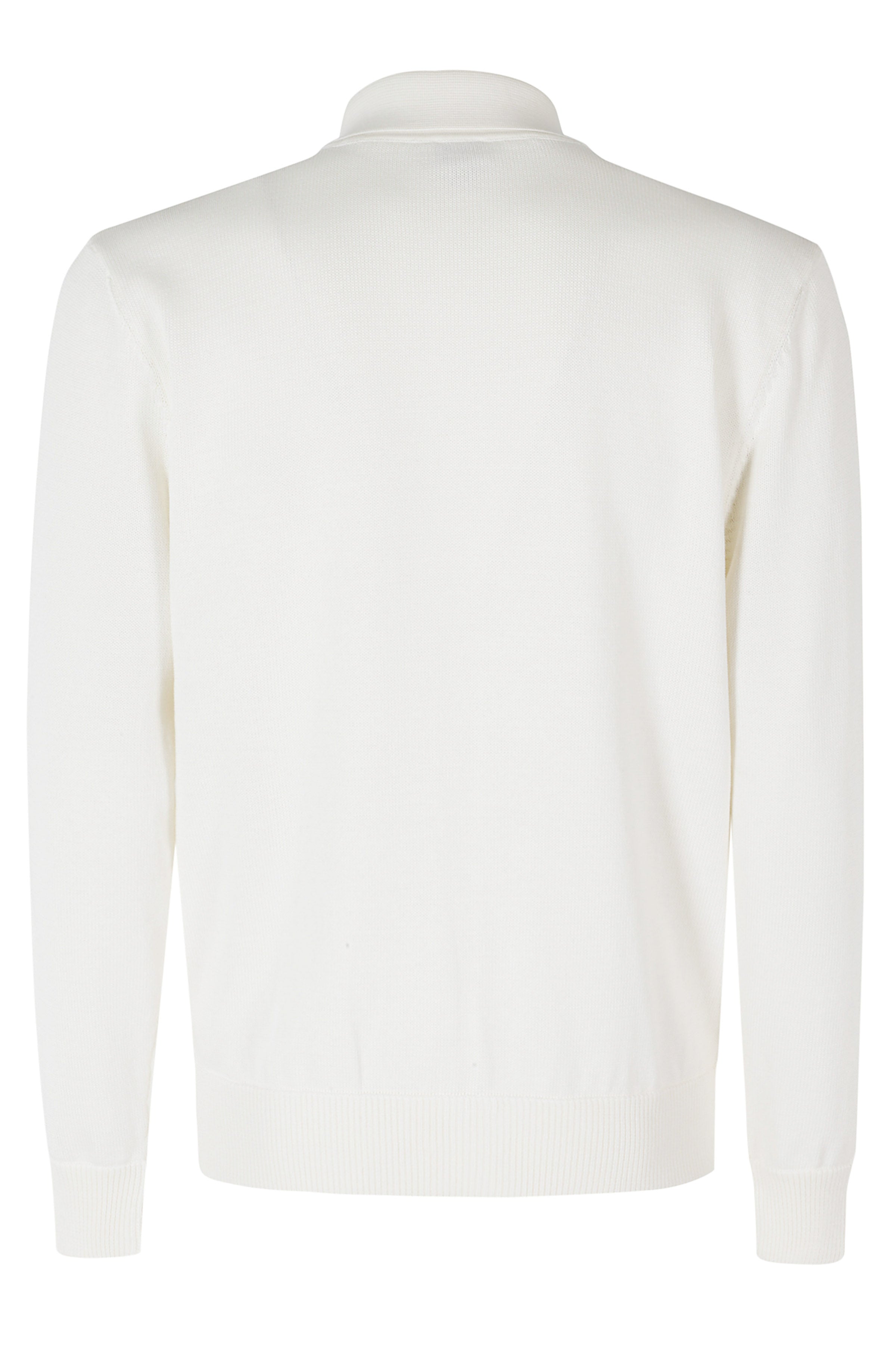 Maglia Giubbino Due Tasche White Cotone