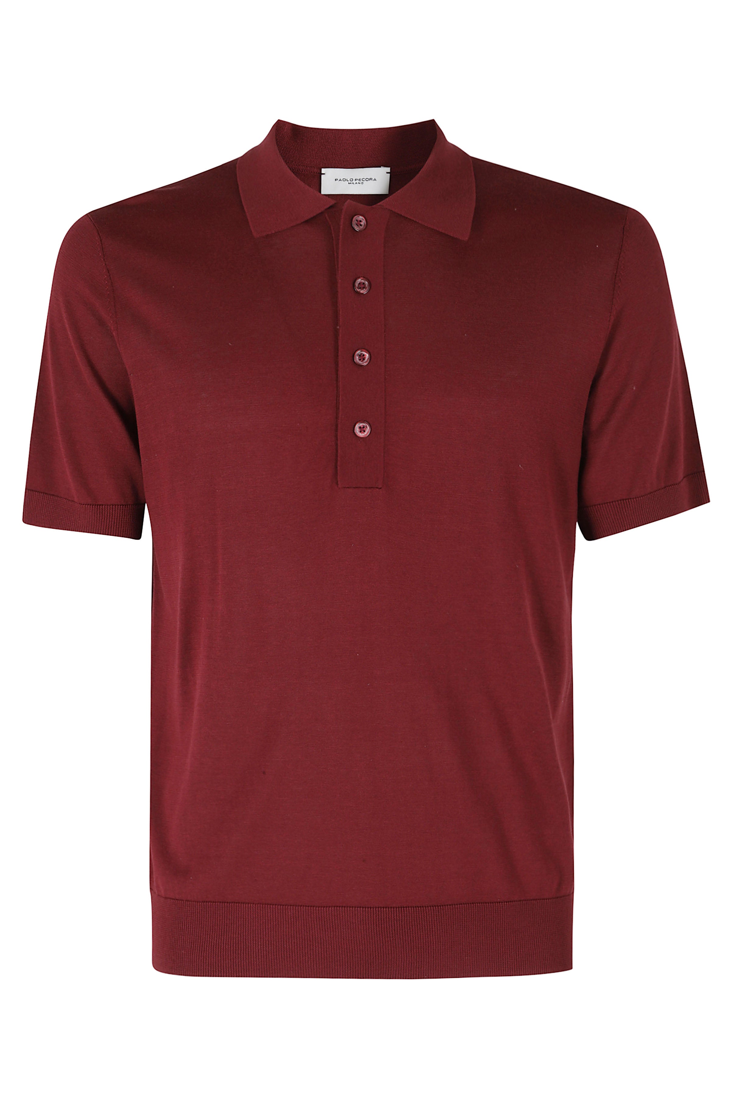 Maglia A Polo Red Seta Cotone