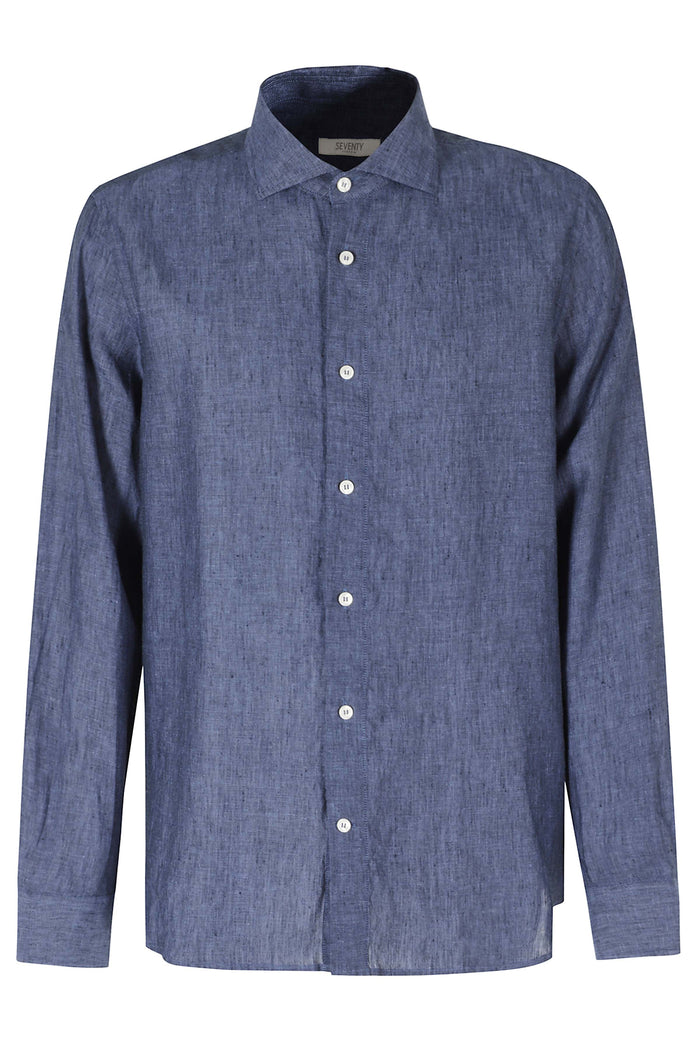 Camicia Blue Lino