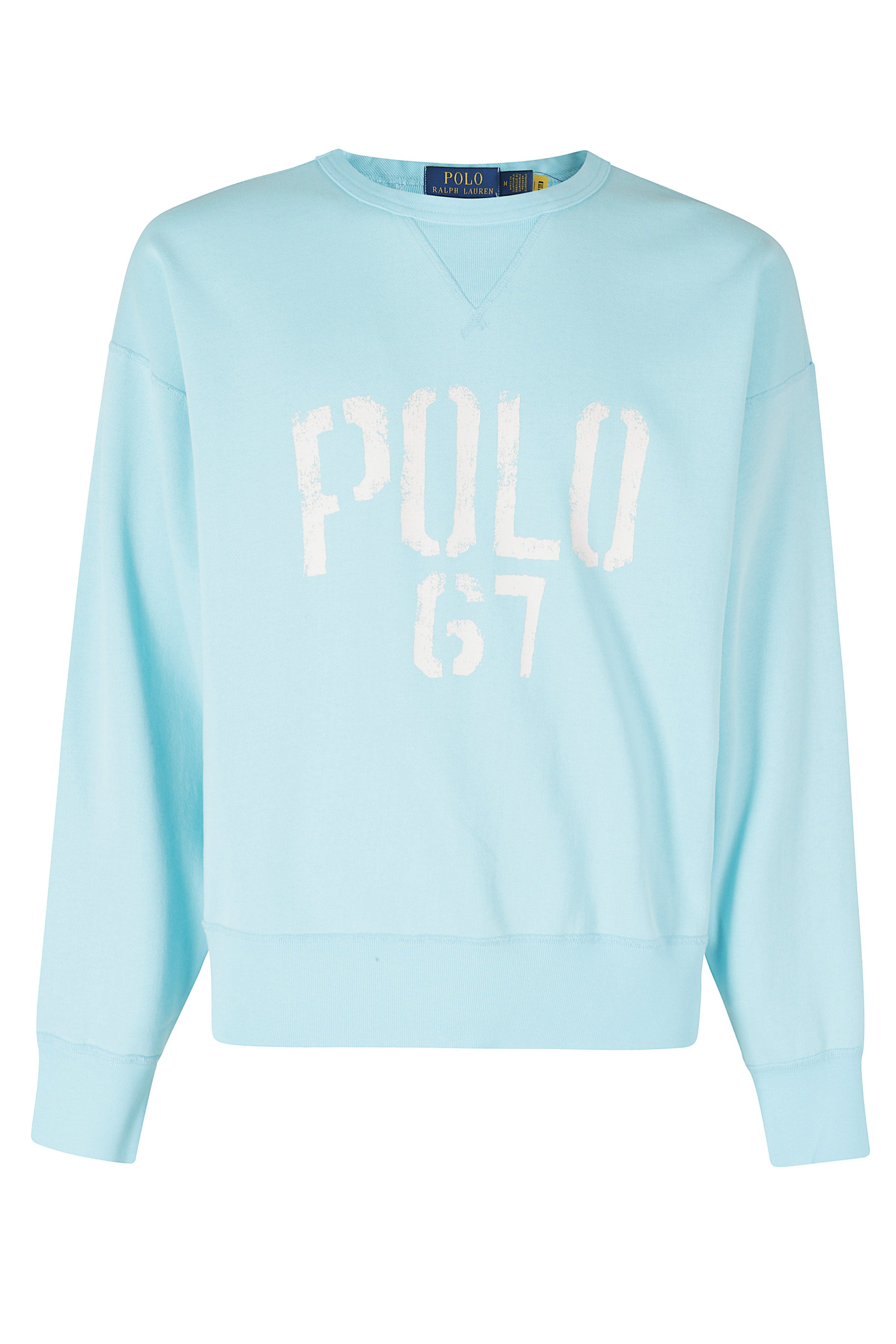 Sweatshirt Blue Cotone Felpa
