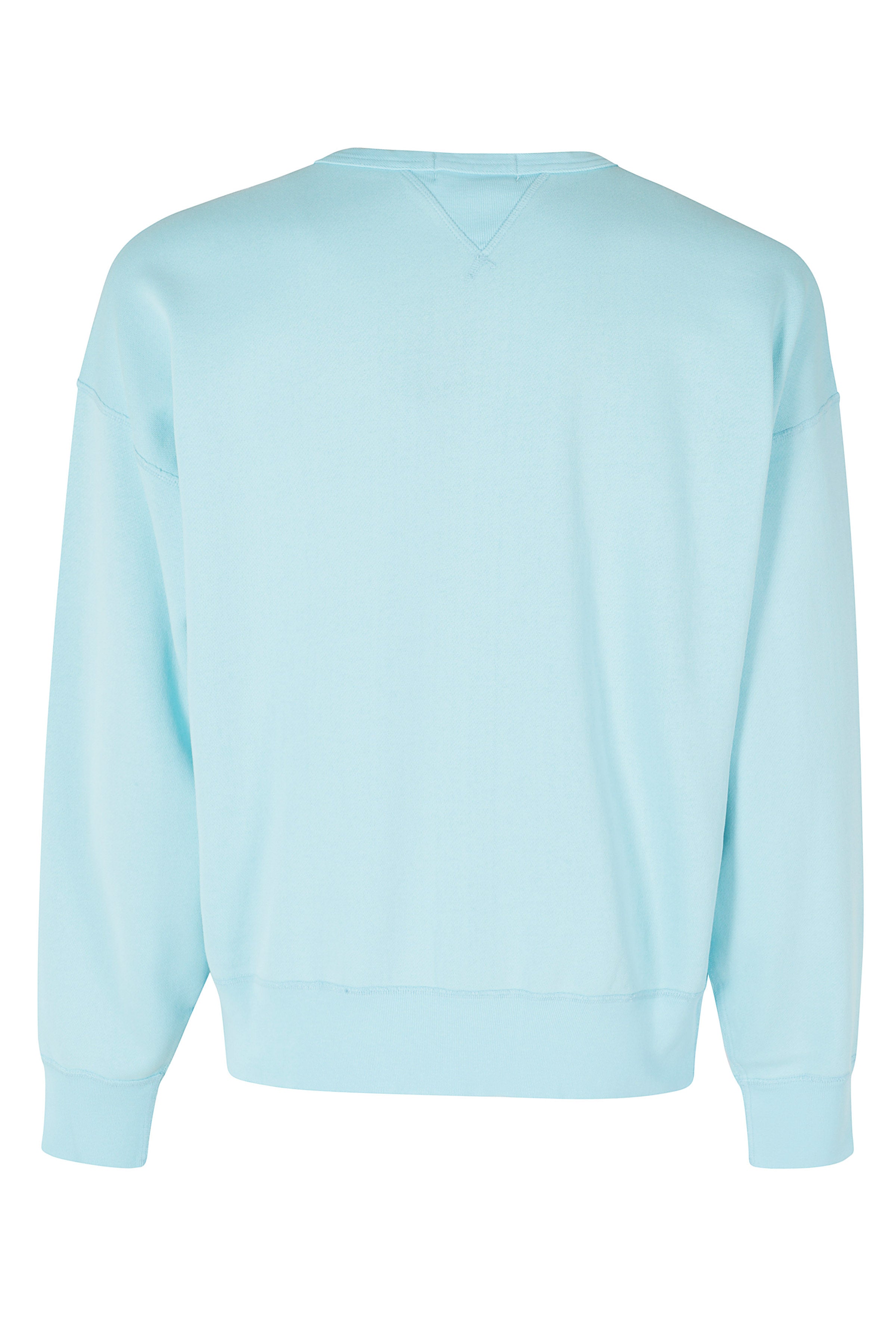 Sweatshirt Blue Cotone Felpa