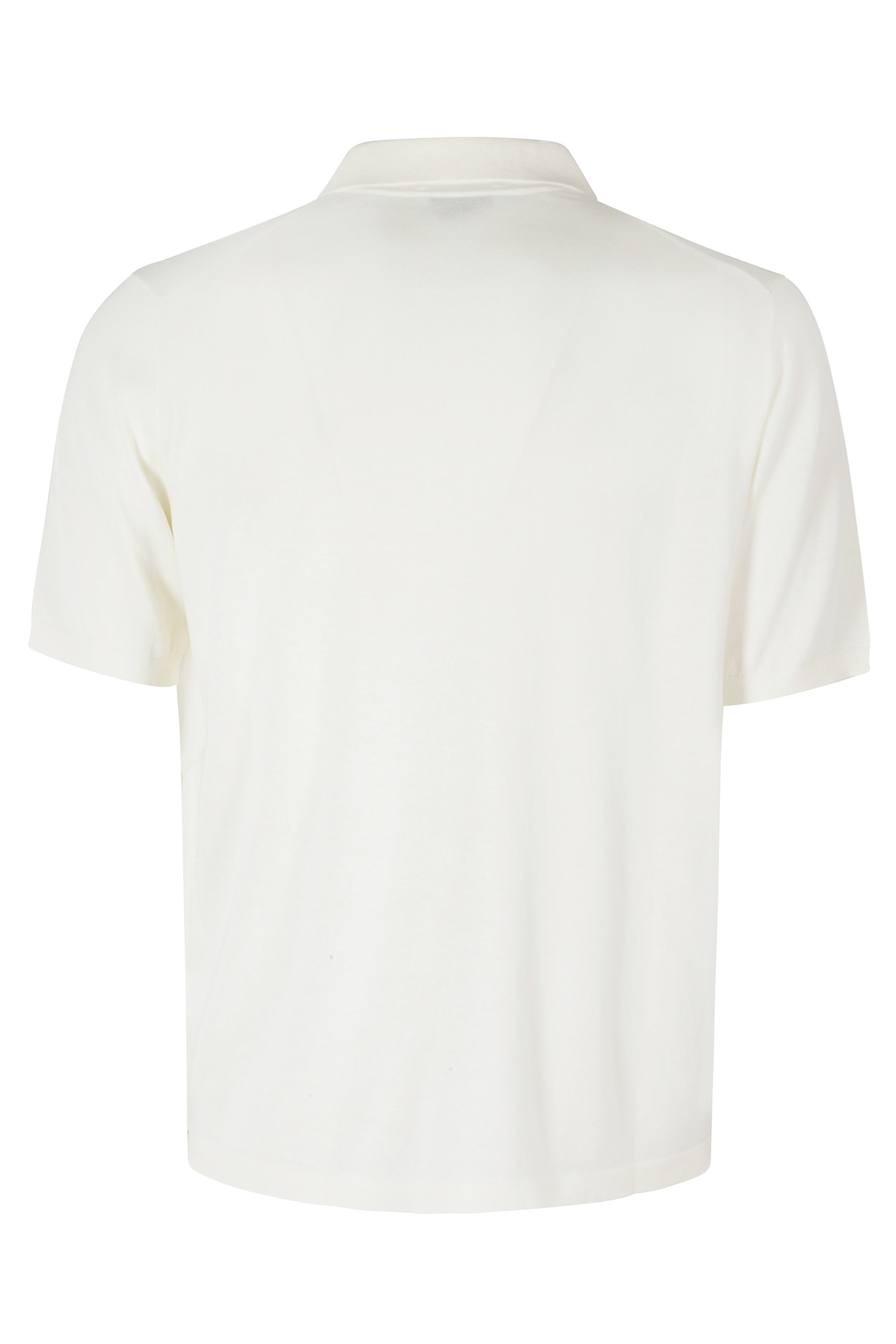 Polo Maglia Collo Skipper Cotone 1filo Nude & Neutrals