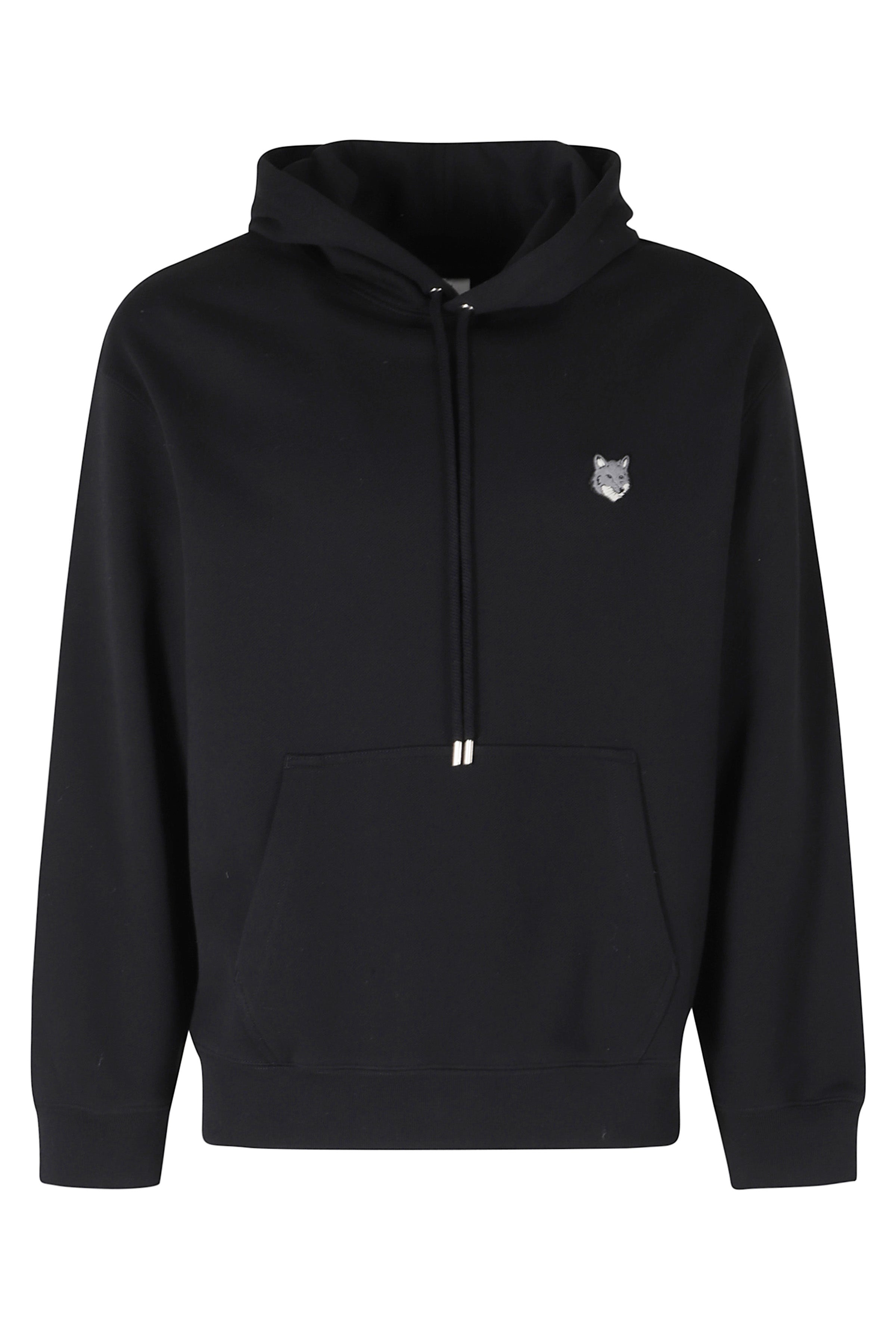 Fox Head Comfort Hoodie Black Felpa