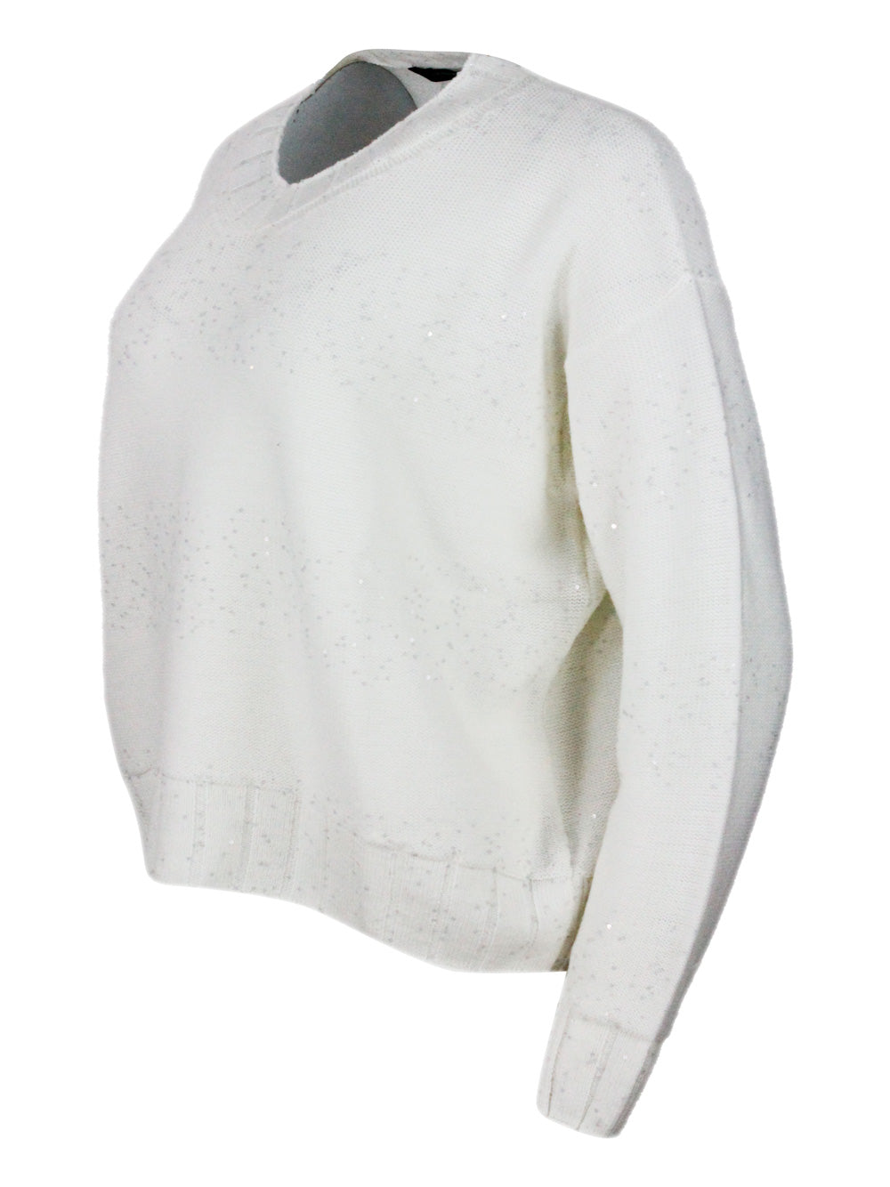 Lorena Antoniazzi Sweaters White 98wv 2pl