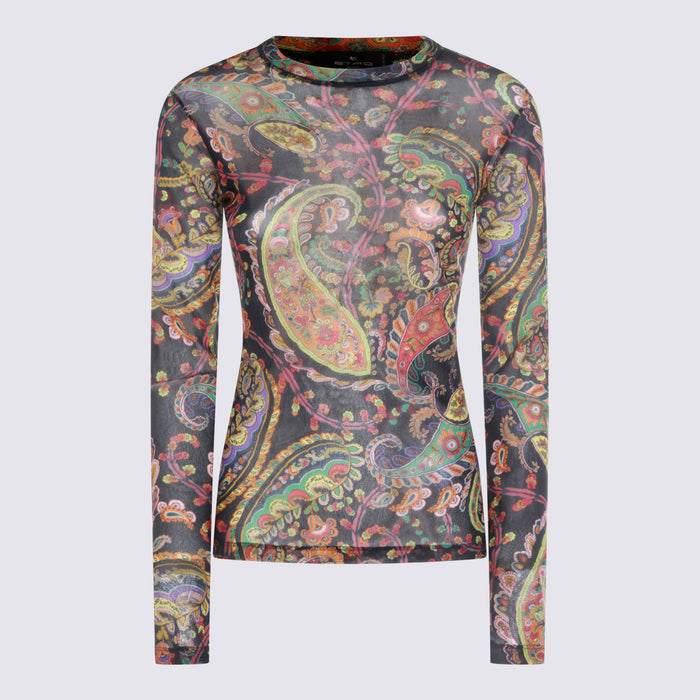 Etro Top Navy/multi _pa