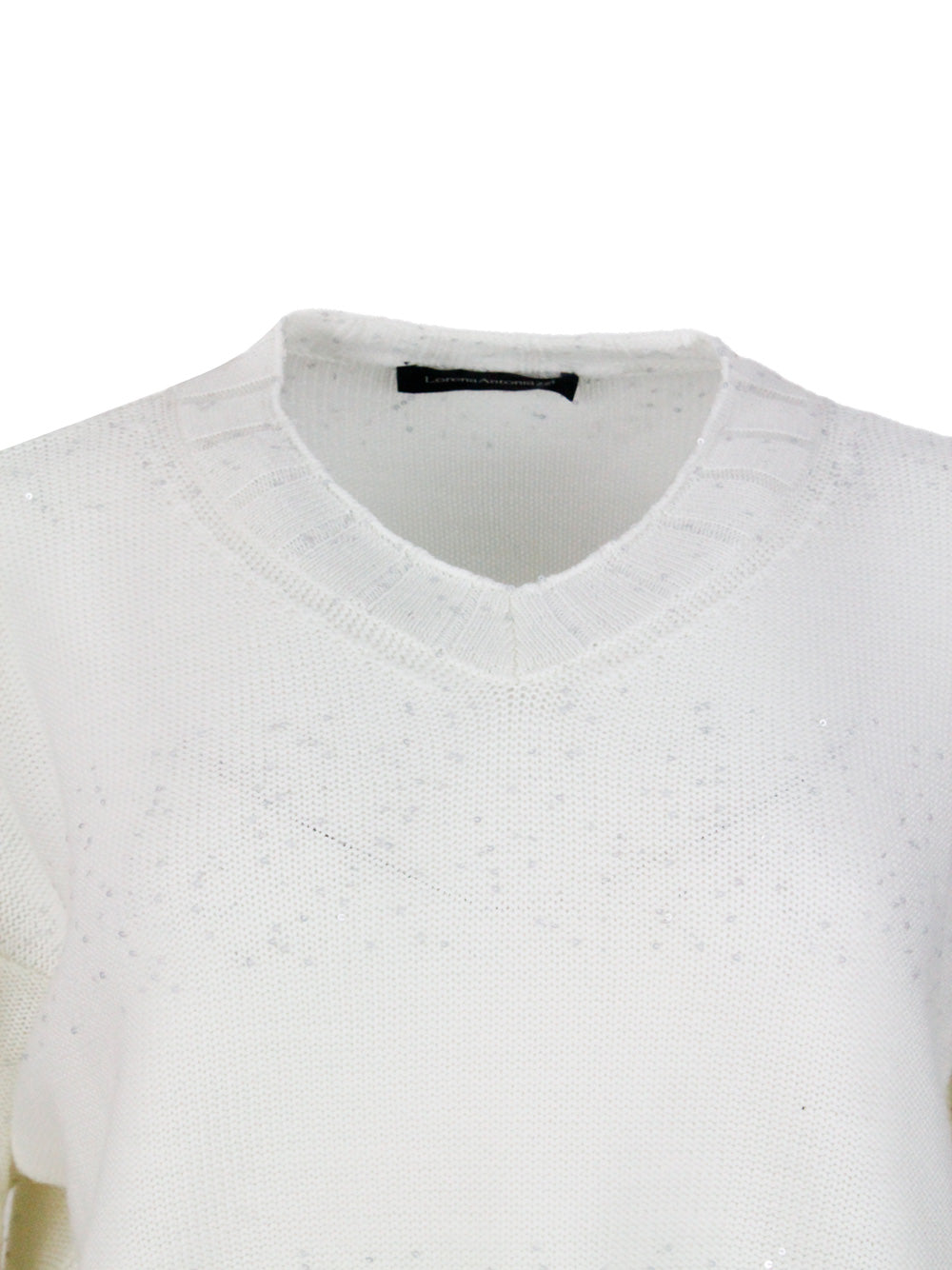 Lorena Antoniazzi Sweaters White 98wv 2pl