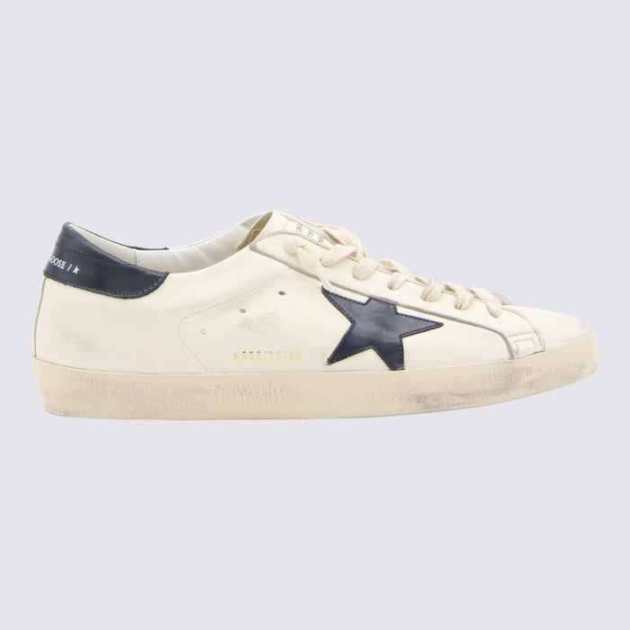 Golden Goose Sneakers Beige/night Blue _cover Le - Sole El