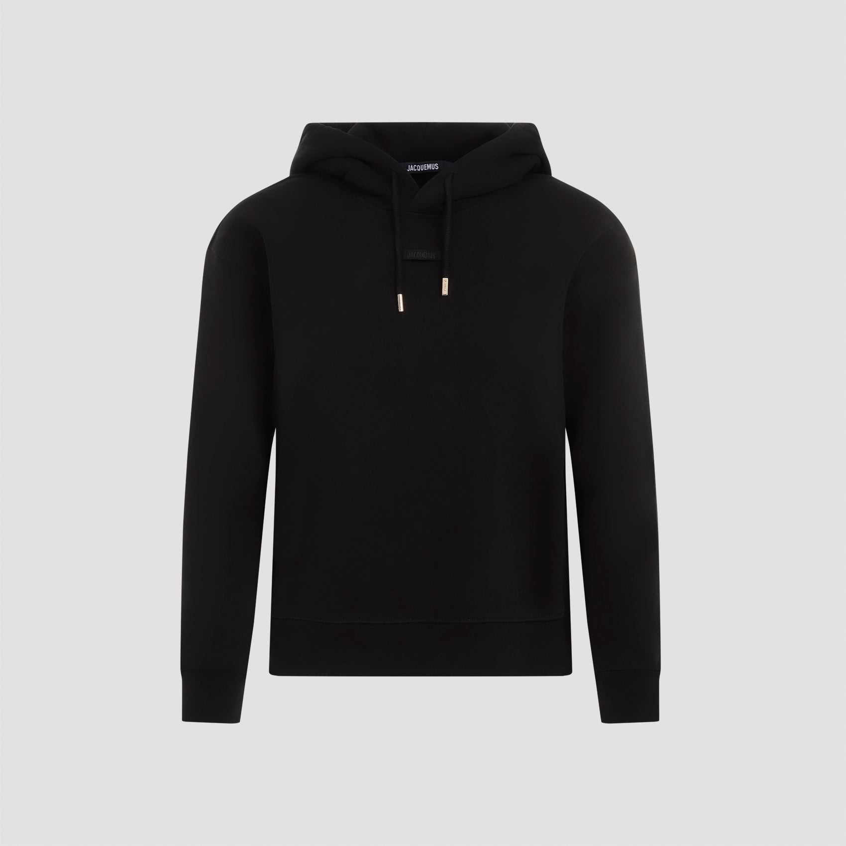 Le Hoodie Gros Grain Black Cotton Sweatshirt
