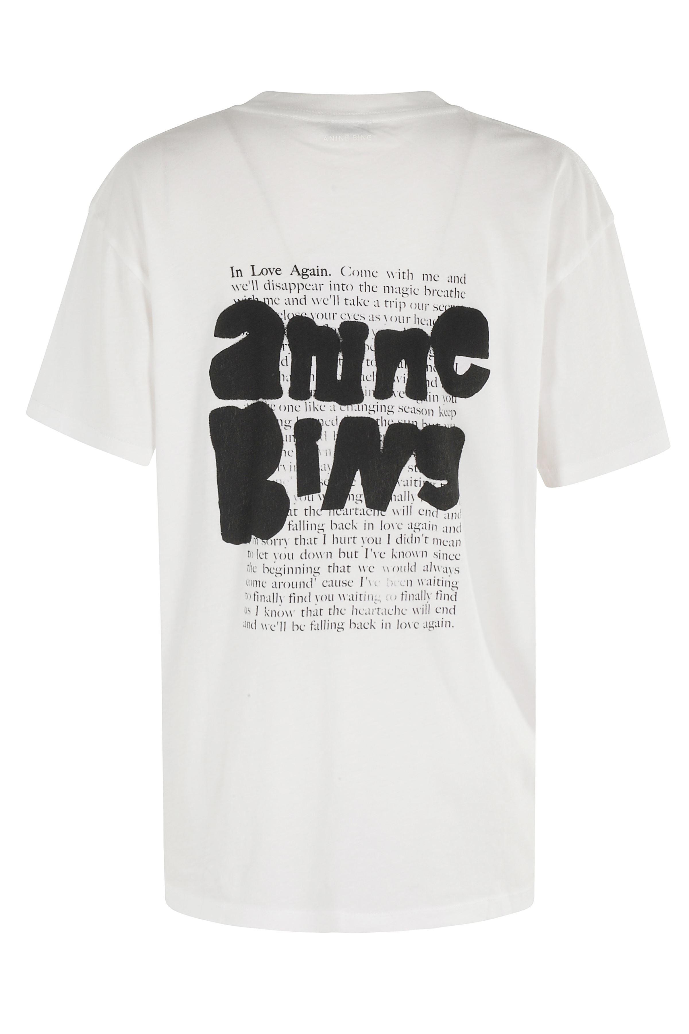 Walker Tee Spray Paint White Cotone T-shirt