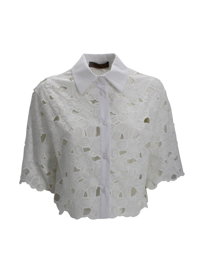 D. Exterior Shirts White Cotton