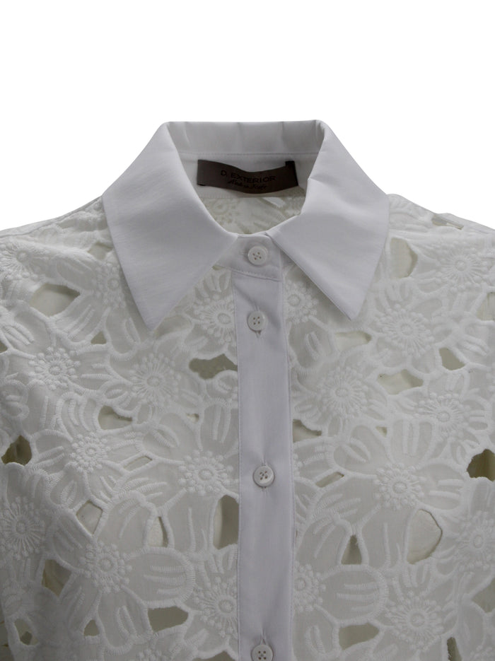 D. Exterior Shirts White Cotton