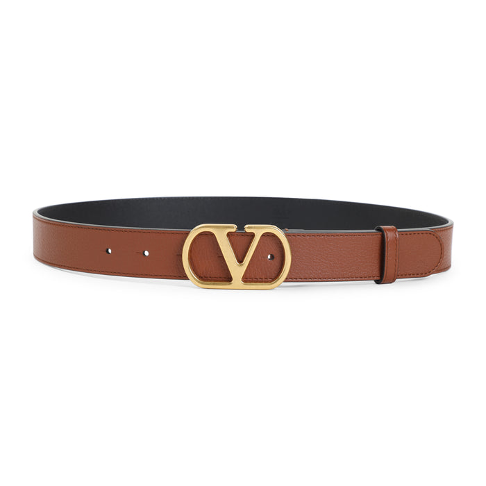 Vlogo 30 Belt Nude & Neutrals Calf Leather