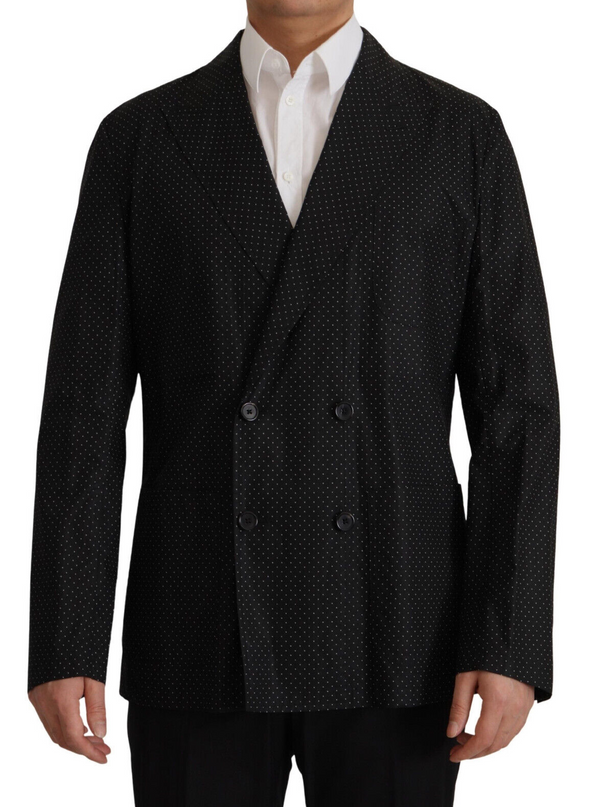 Dolce & Gabbana 100% Cotton blazer in black