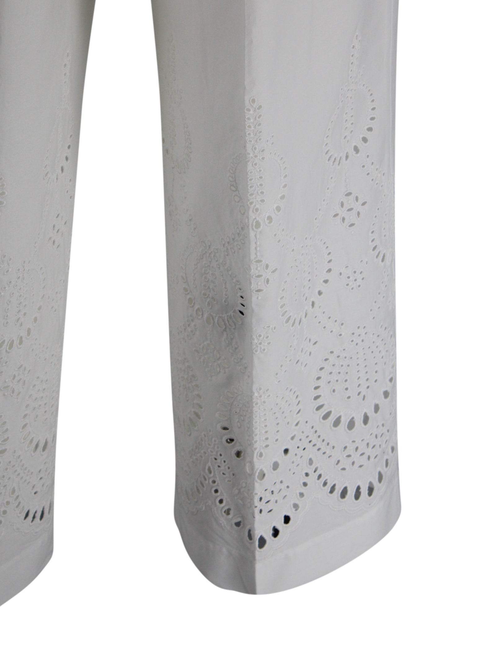 Parosh Trousers White Cotton