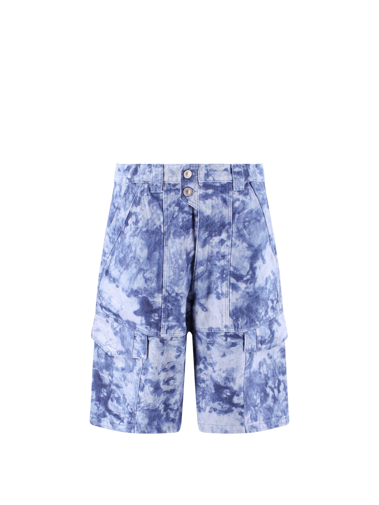 Isabel Marant Shorts Blue Cotone