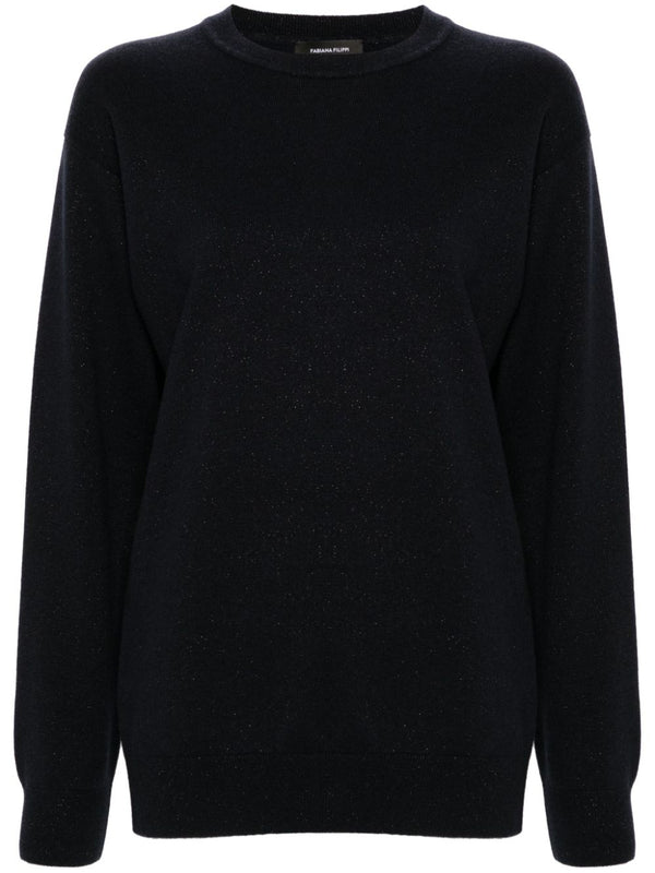 Fabiana Filippi Virgin Wool 56% sweater in black