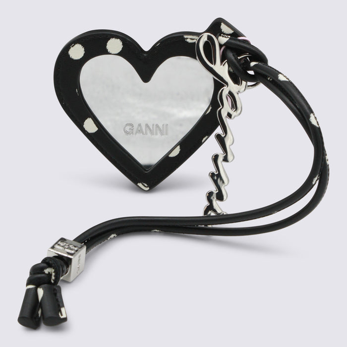 Ganni Keychains Black _le Pu Pl