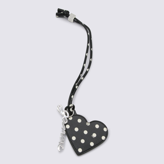 Ganni Keychains Black _le Pu Pl