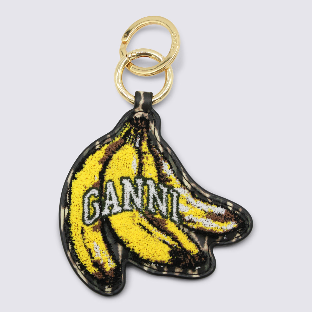 GANNI Keychains Black _le Pu Pl