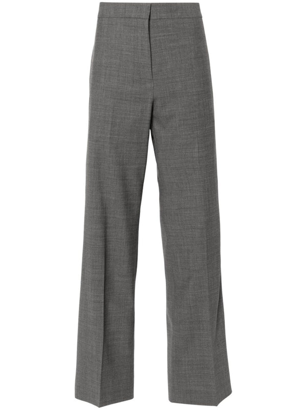 Fabiana Filippi Virgin Wool 75% trousers in grey