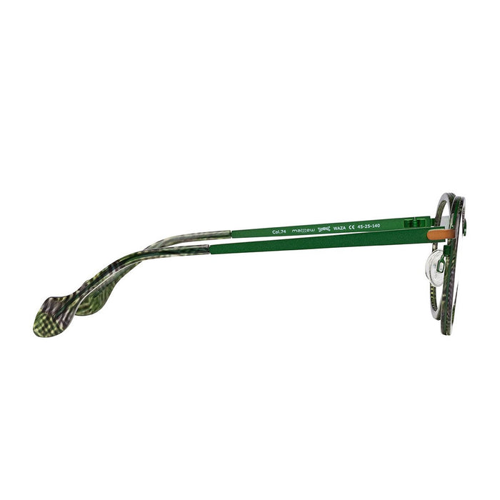 Matttew Waza Green Celluloide Optical Frames