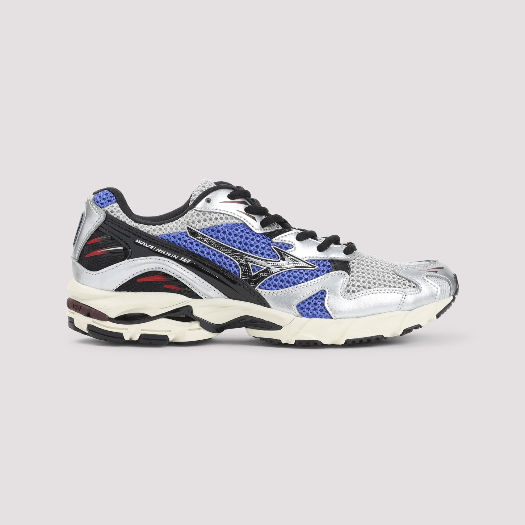 Wave Rider 10 Sport Sneakers Multicolour Leather Mesh Rubber Shoe