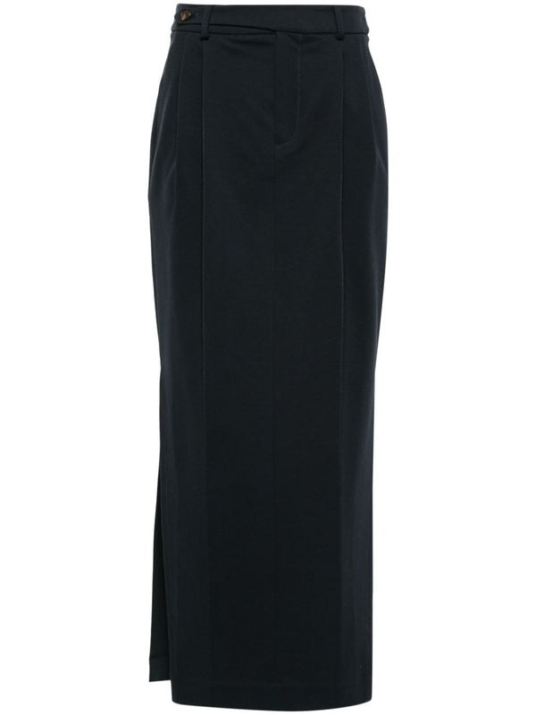 Brunello Cucinelli Acetate 74% skirt in blue