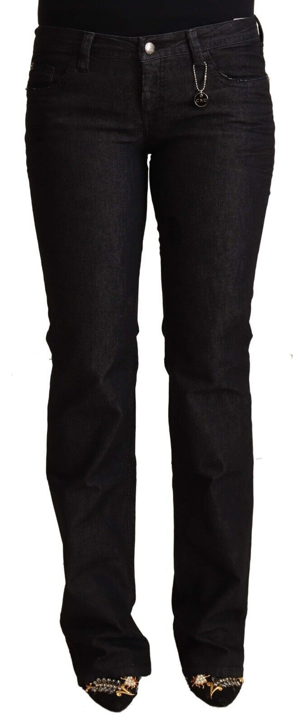 Costume National 73% Cotton jeans in black
