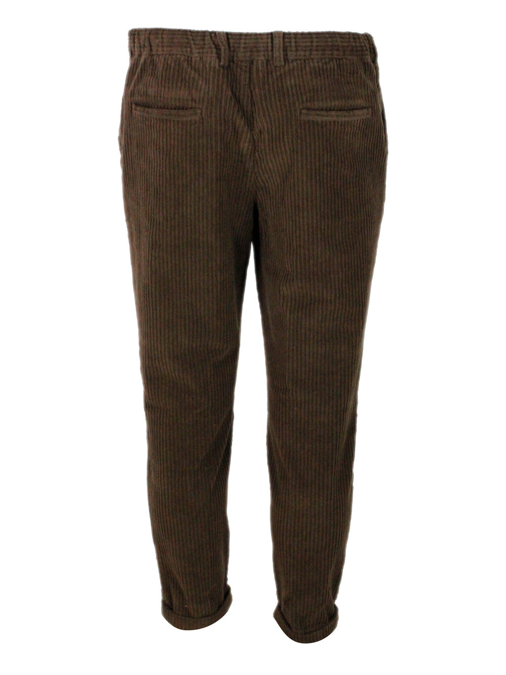 04651-A Trip A Bag Trousers Brown 97co 3ea