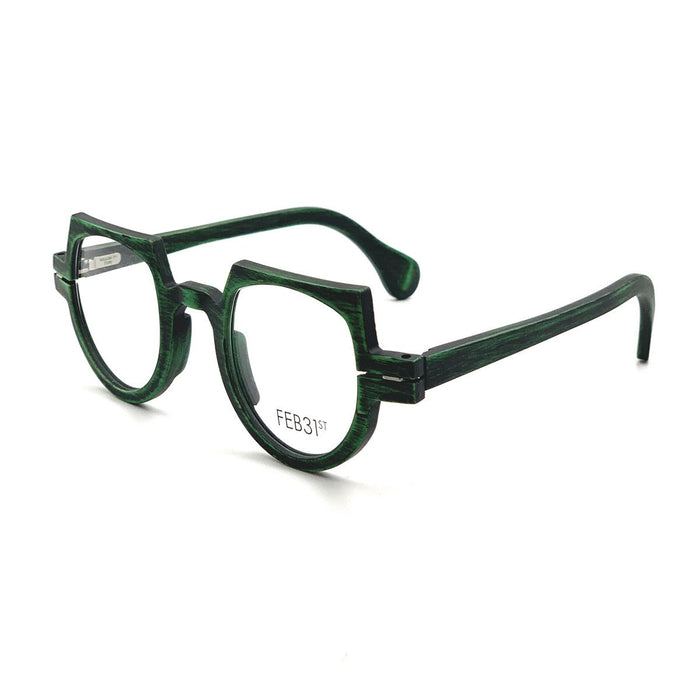 Feb31st Lewis Green Legno Optical Frames