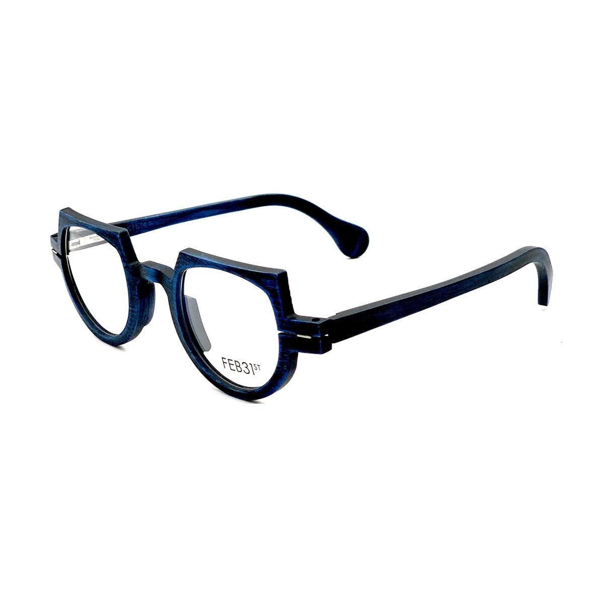 Feb31st Lewis Blue Legno Optical Frames