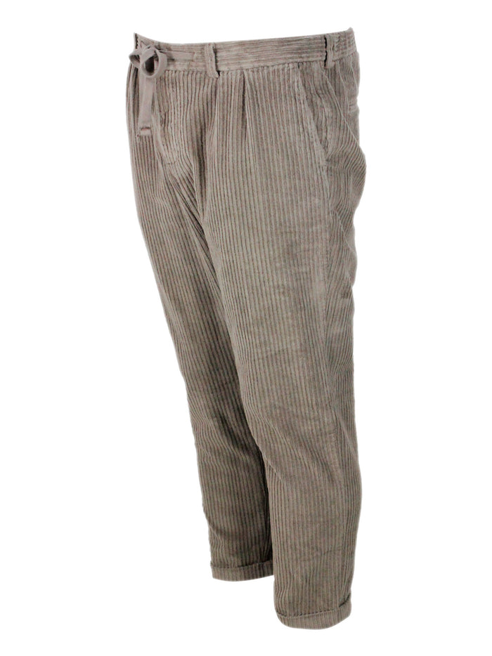 04651-A Trip A Bag Trousers Beige 97co 3ea