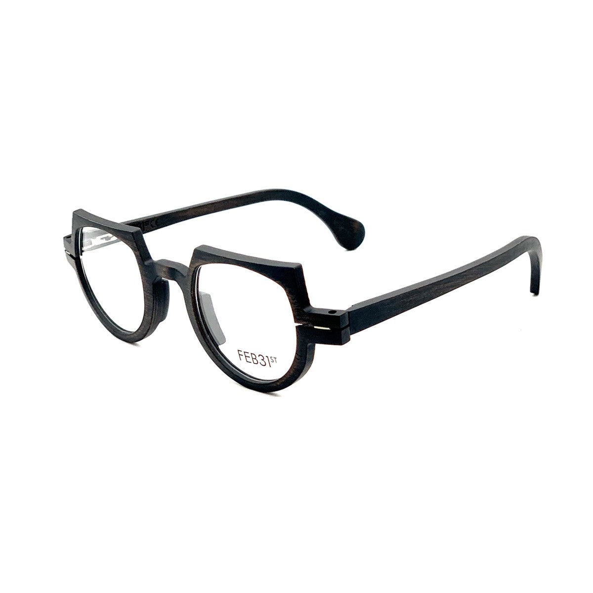 Feb31st Lewis Brown Legno Eyeglass Frames