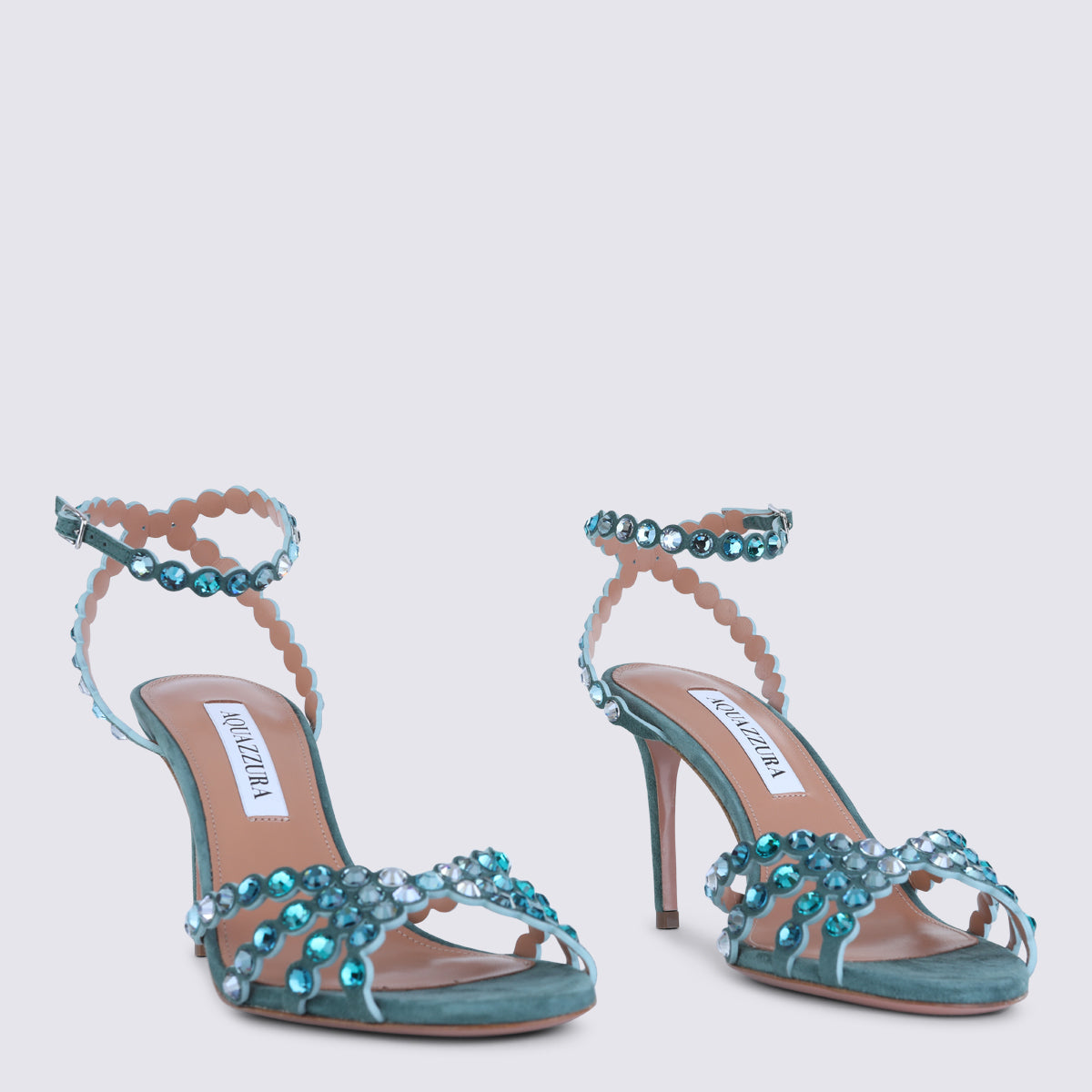 Aquazzura Sandals Light Teal _cover Le - Sole