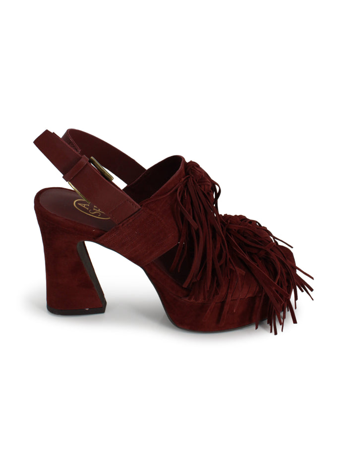 ASH Flat shoes Marsala Leather