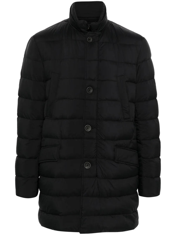 Herno Outer: Polyester down jacket in black