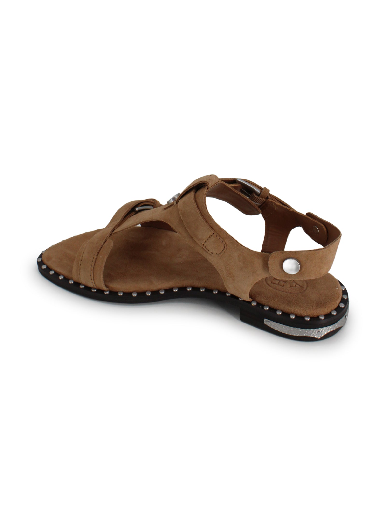 ASH Flat shoes Moka Mou Leather