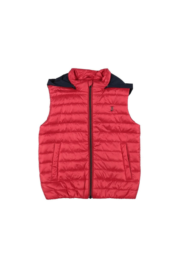 Herno 100% PA vest in red