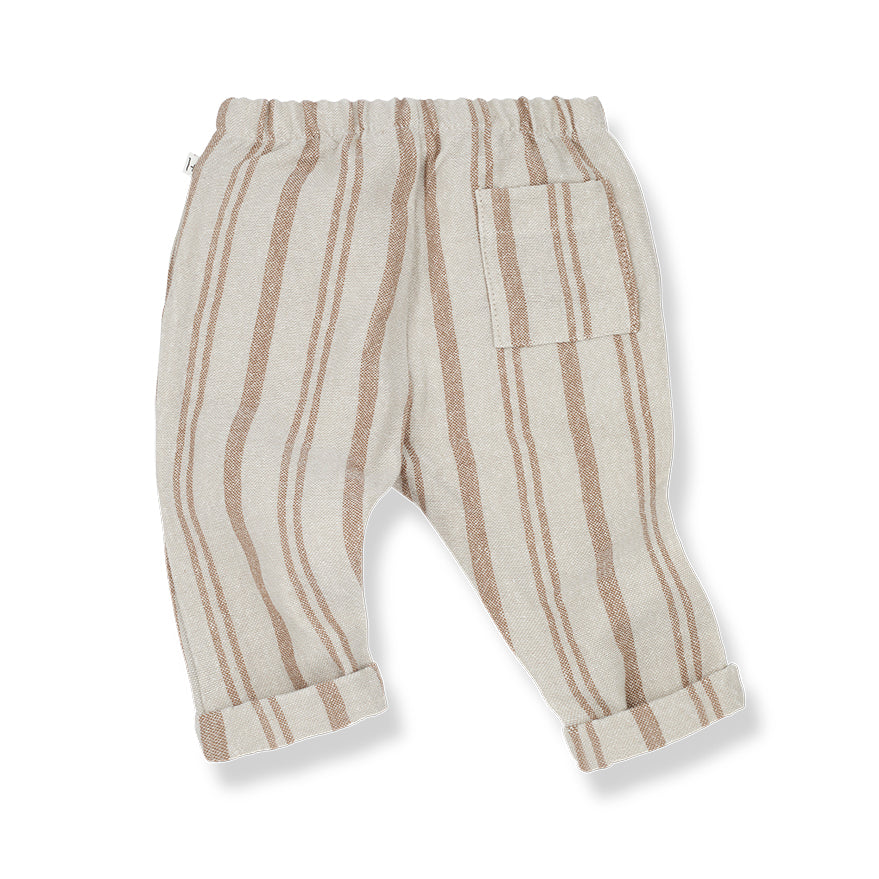Thomas pants Brown Cotton Polyester