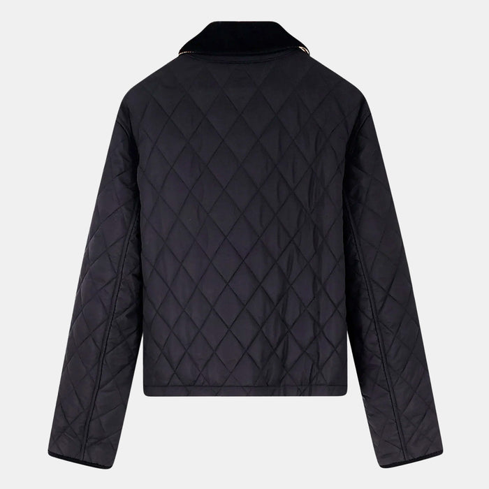 Burberry Coats Black Polyamide