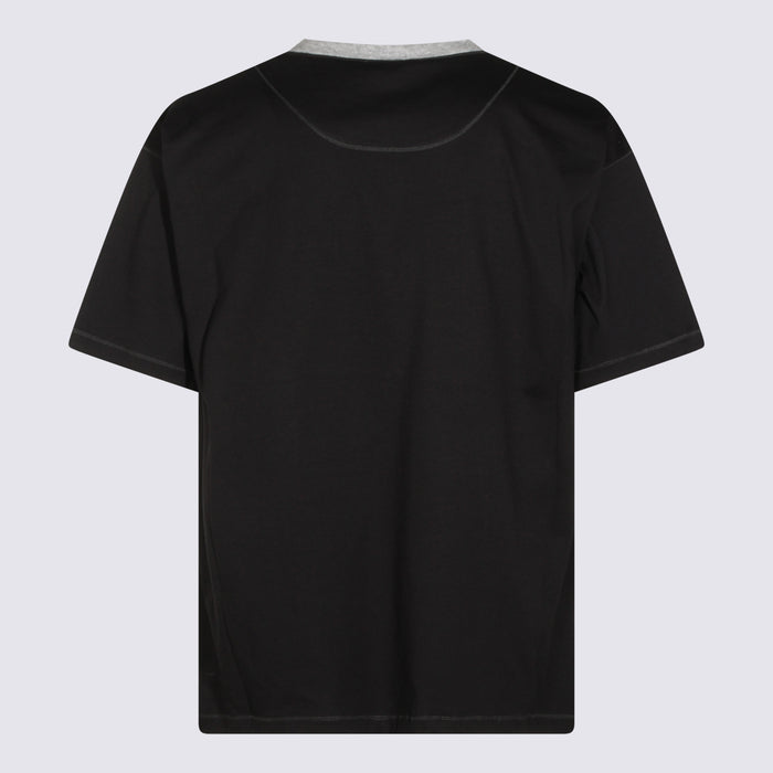 Diesel T-shirts and Polos Black _co