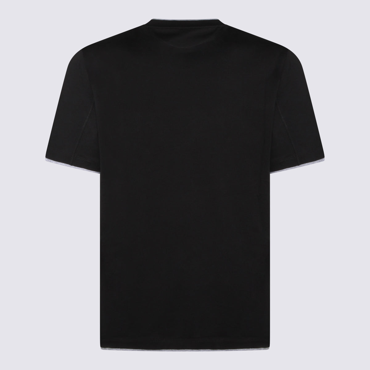 Brunello Cucinelli T-shirts and Polos Black _co
