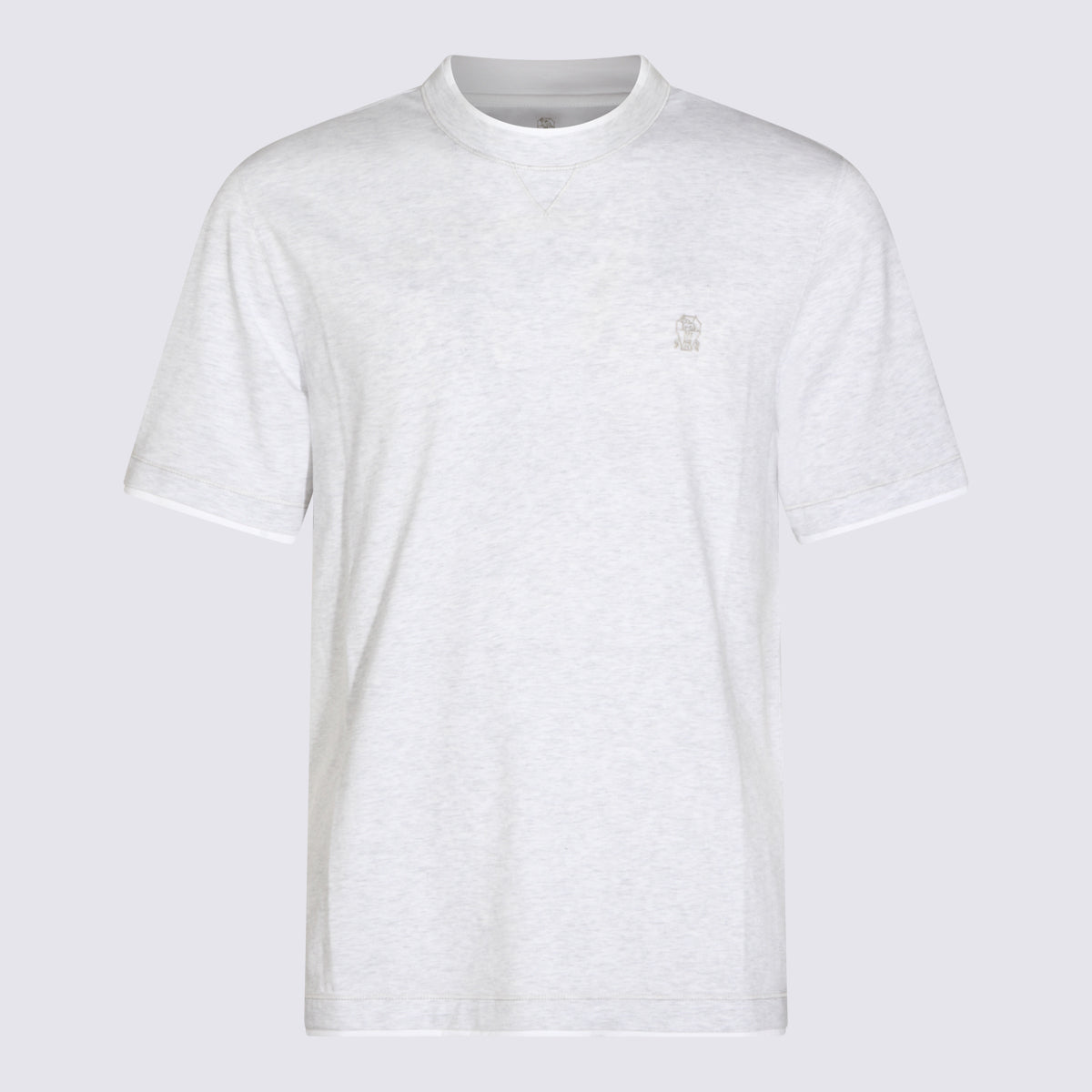 Brunello Cucinelli T-shirts and Polos Grey _co