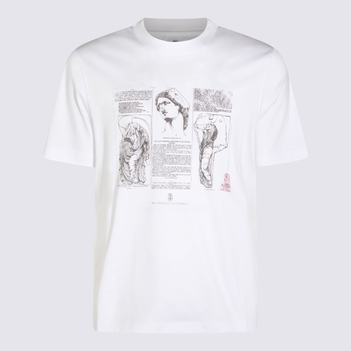 Brunello Cucinelli T-shirts and Polos White _co