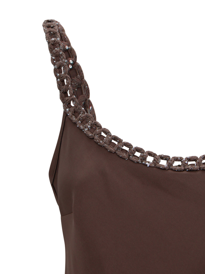 D. Exterior Top Mocha Polyester