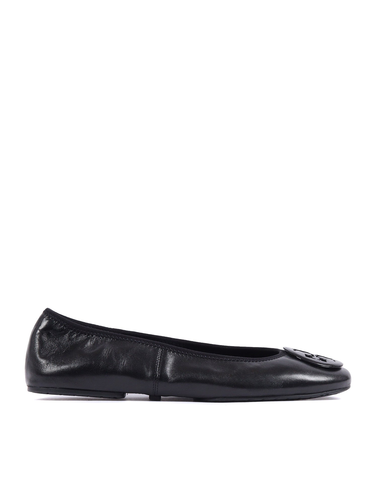REVA TRAVEL BALLET Black Flat Shoes