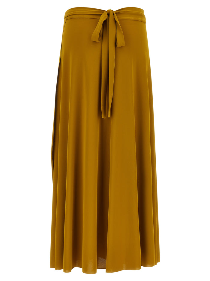 Julieta Sarong Skirt Yellow Beachwear