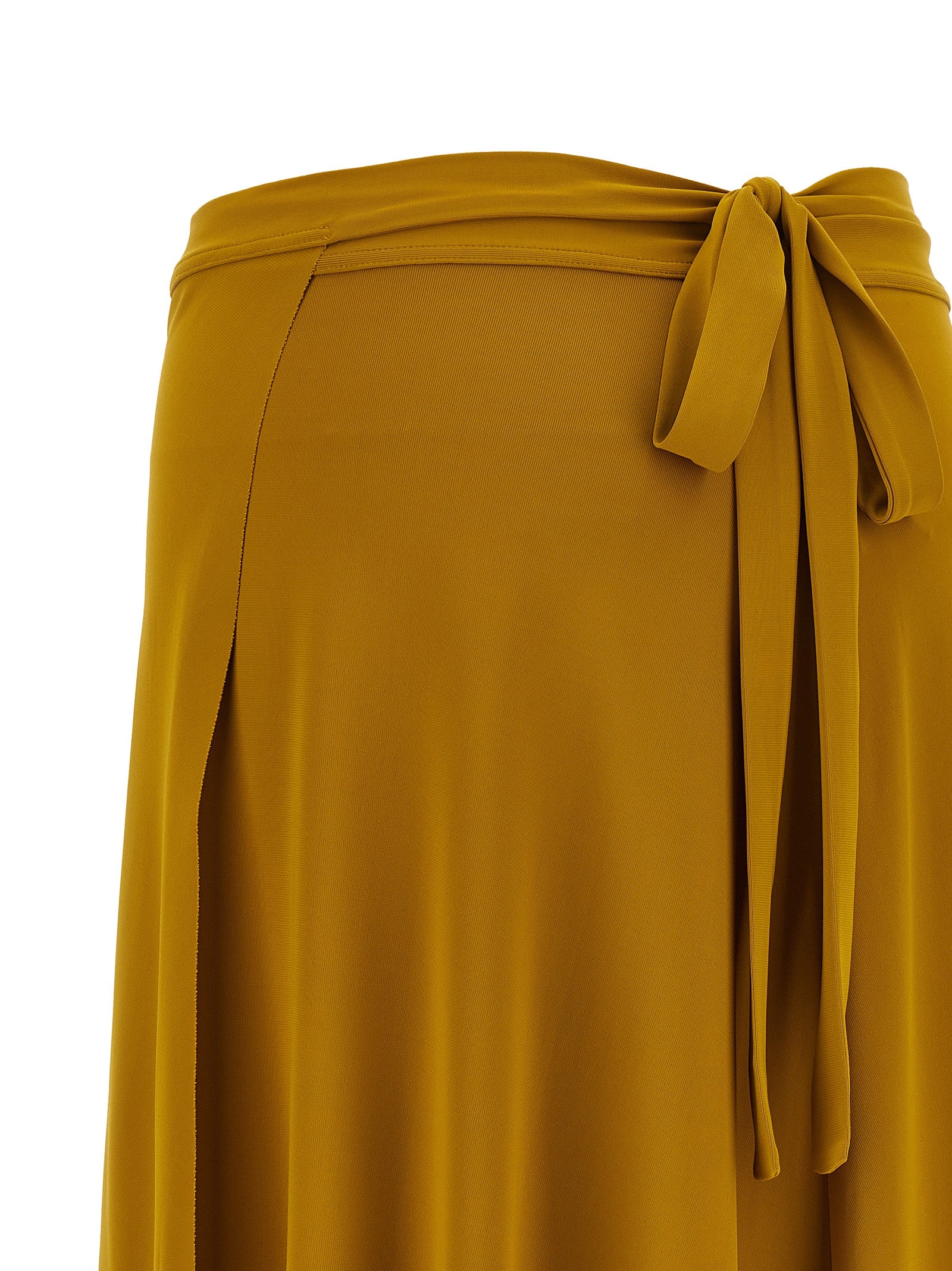 Julieta Sarong Skirt Yellow Beachwear