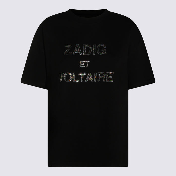 Zadig & Voltaire T-shirts and Polos Black _co